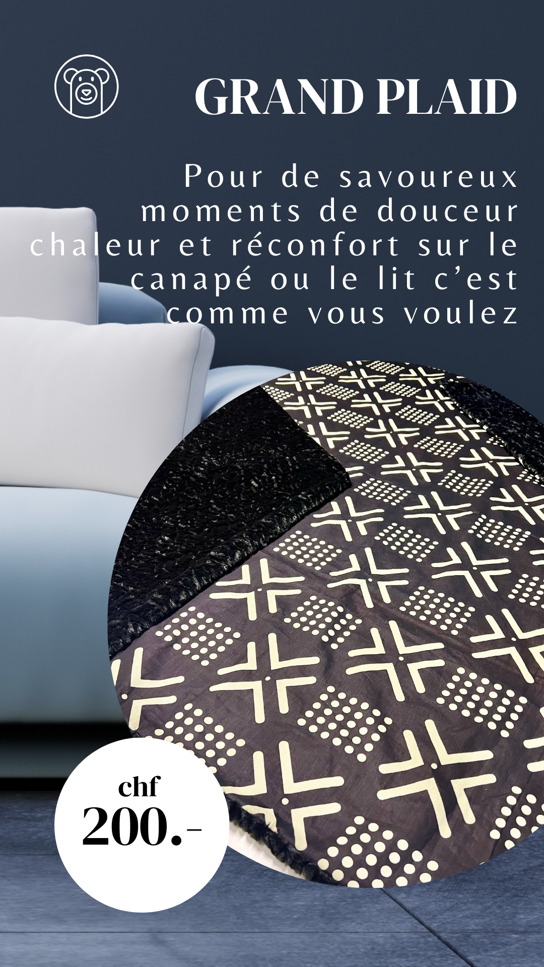 Grande Couverture Plaid : Douceur et Chaleur pour des Moments Cosy