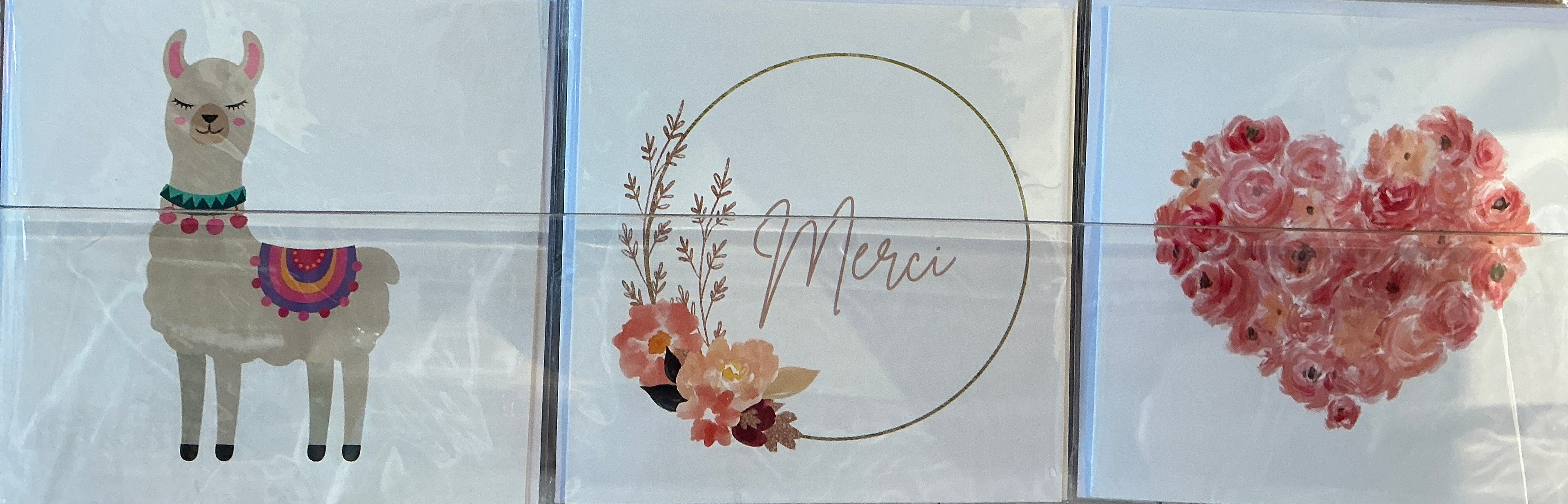 Carte de voeux différents modèles