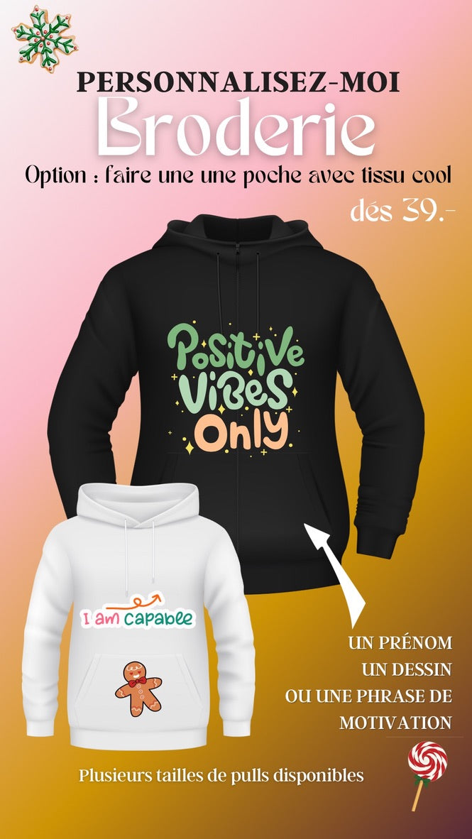 Hoodie personnalisé