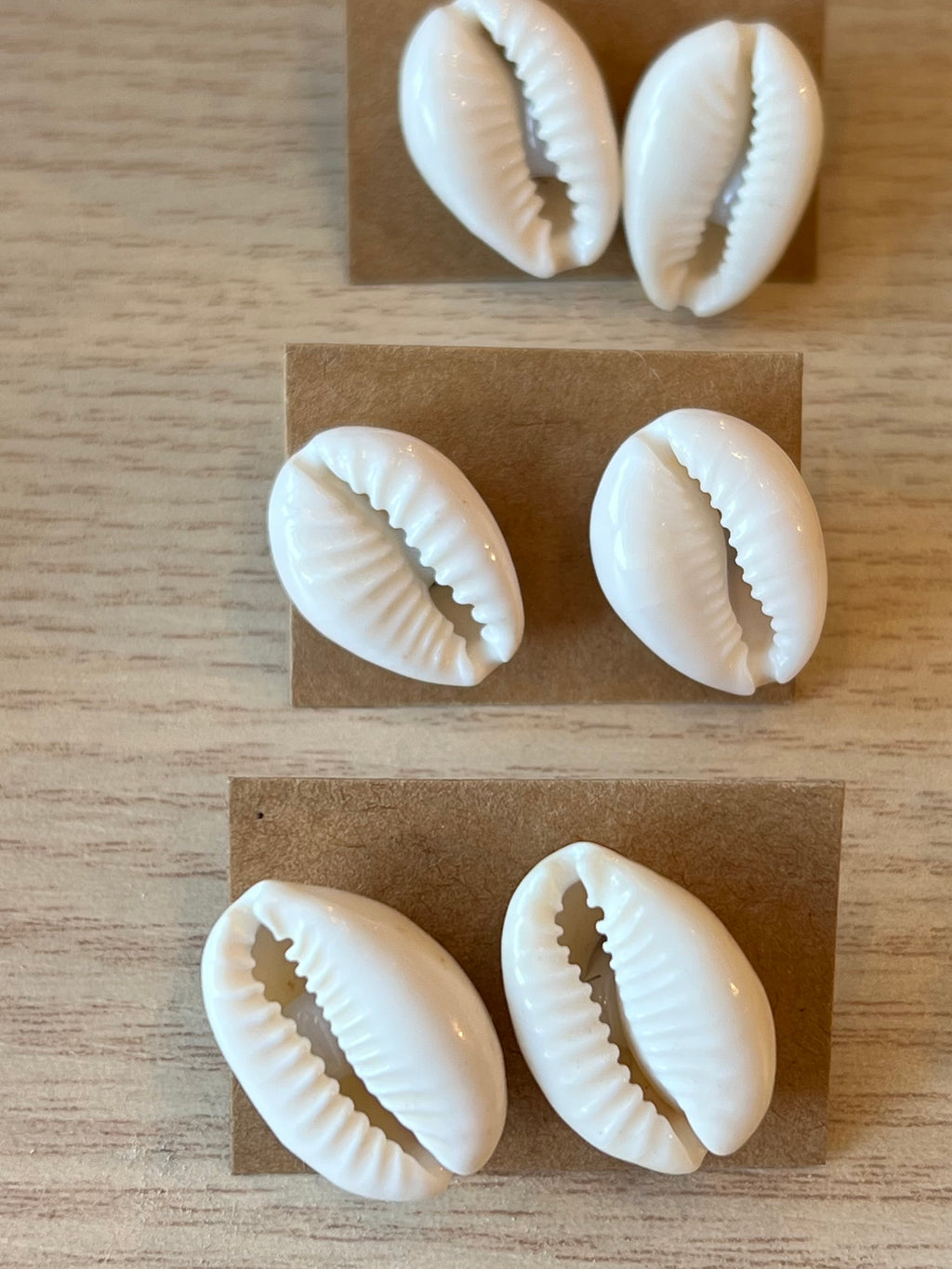 Clous d’oreilles Cauri