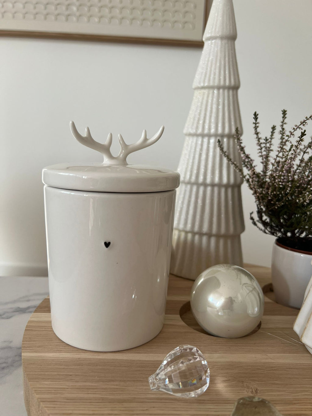 Bougie cerfs - Collection Noël 🎄