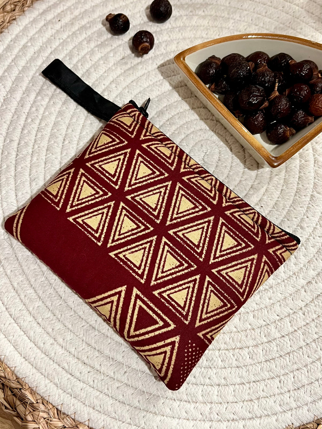 Pochette porte-monnaie avec zip