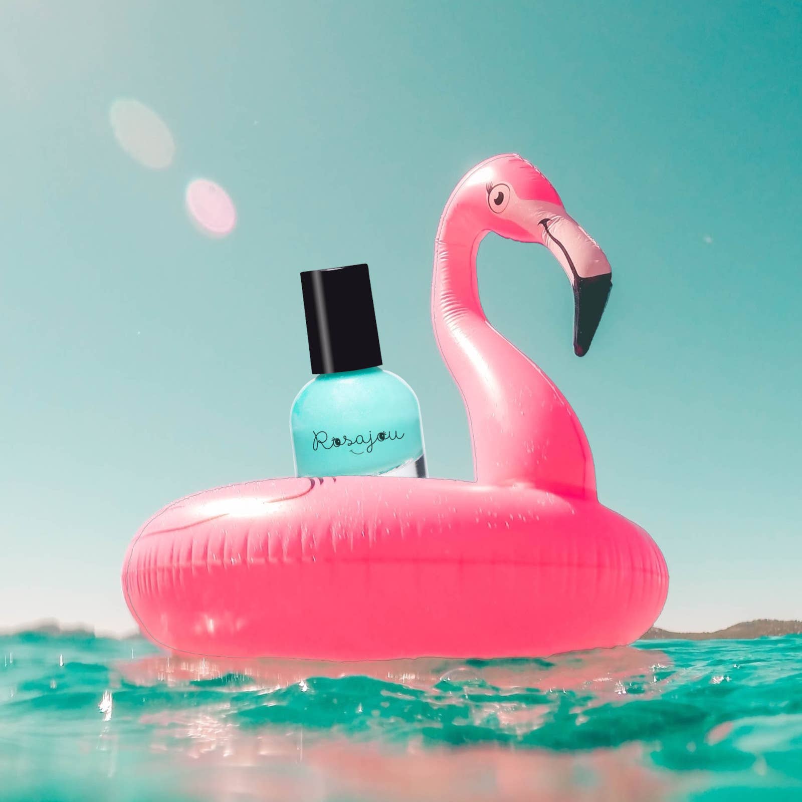 Vernis vegan enfant à l'eau et pelliculable « Lagon »