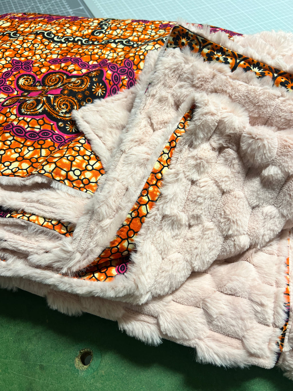 Karierte Decke • Stoff Ihrer Wahl