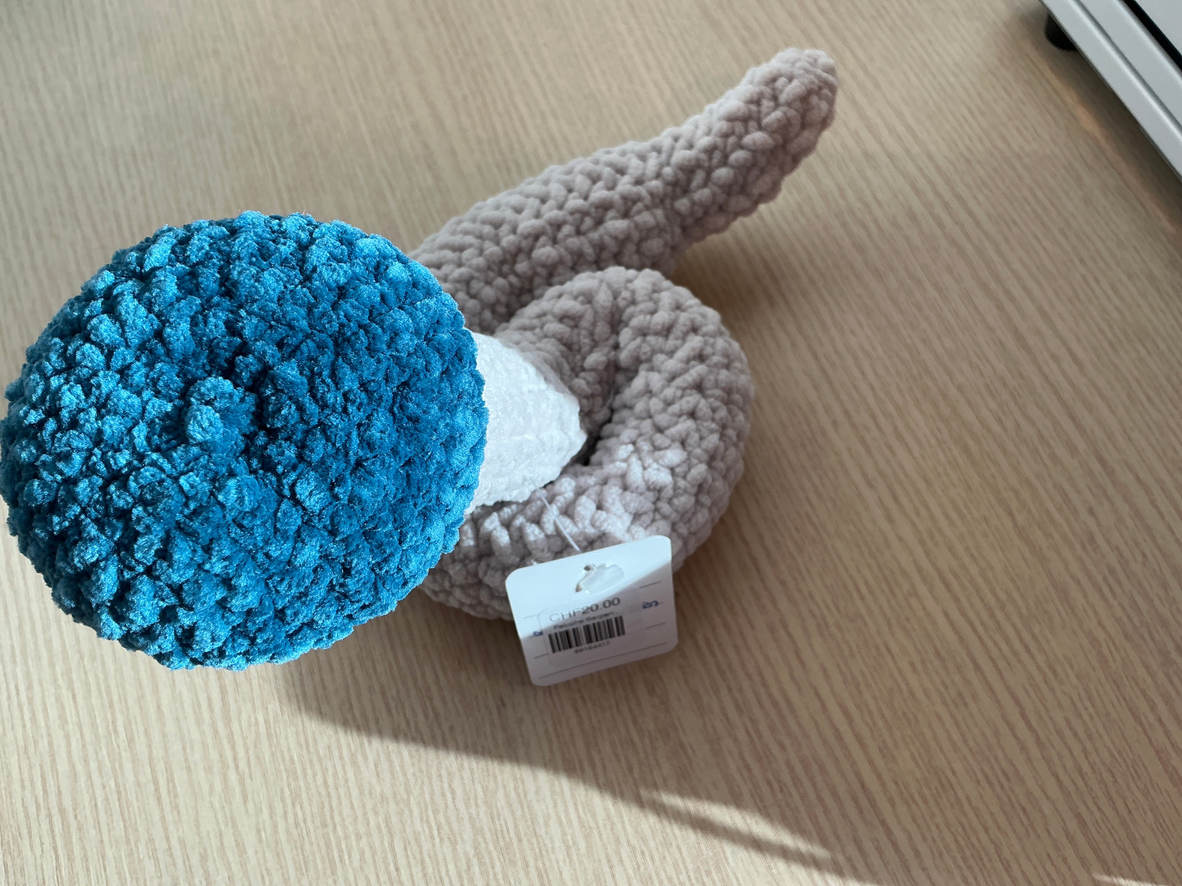 Peluche Serpent parisien