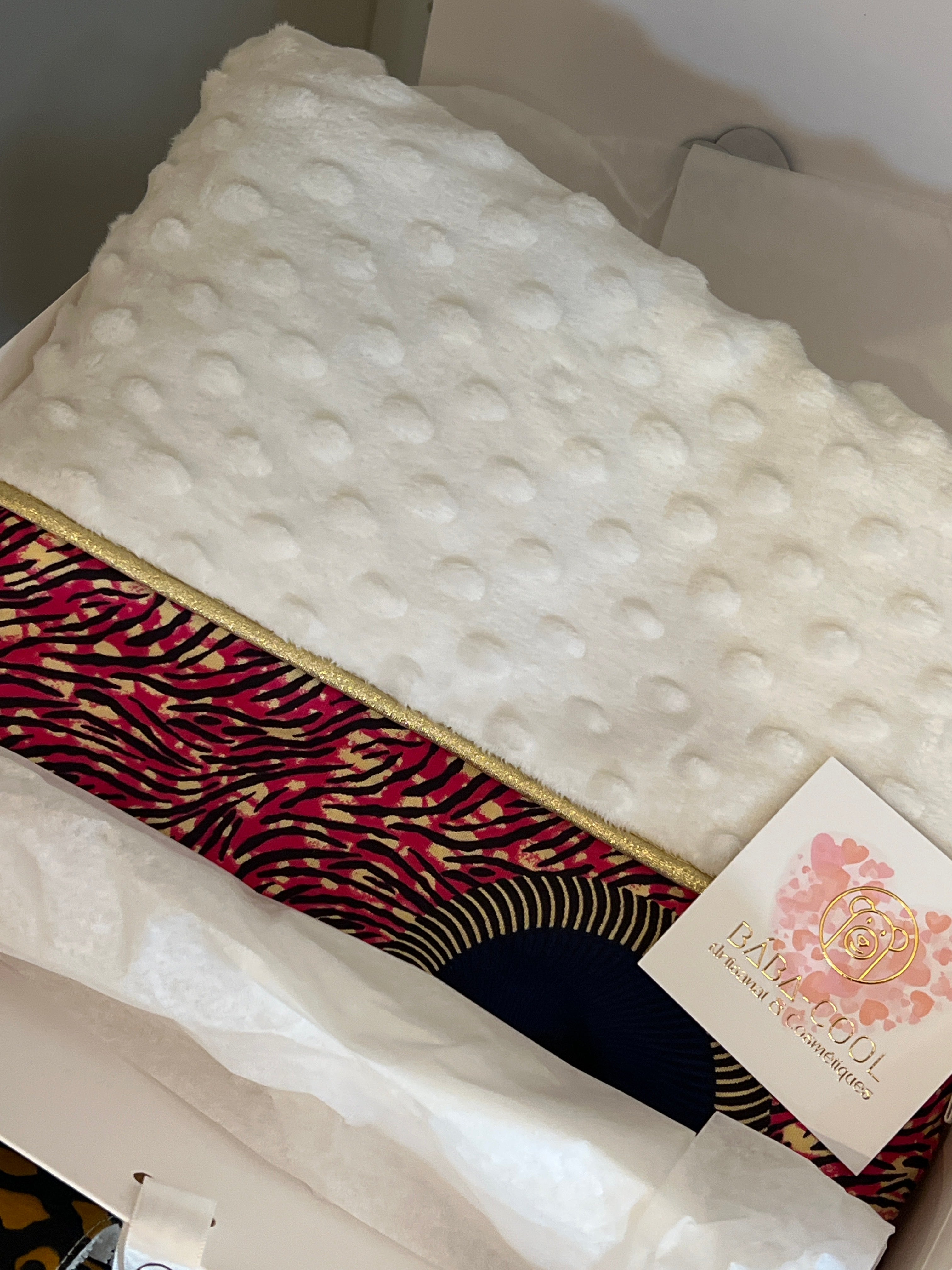 Couverture Minky, Rosa