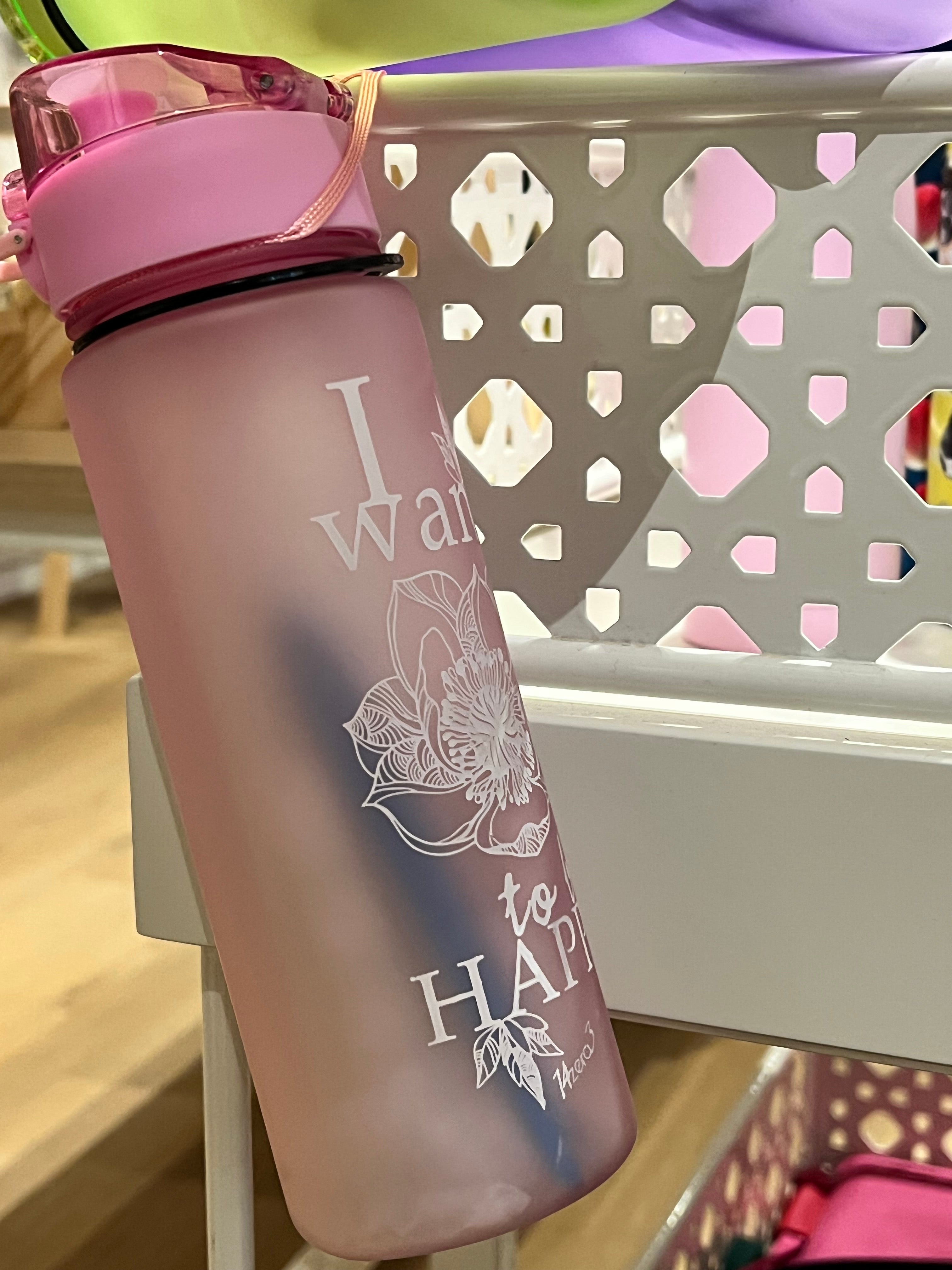 Gourdes plastique - différents motifs