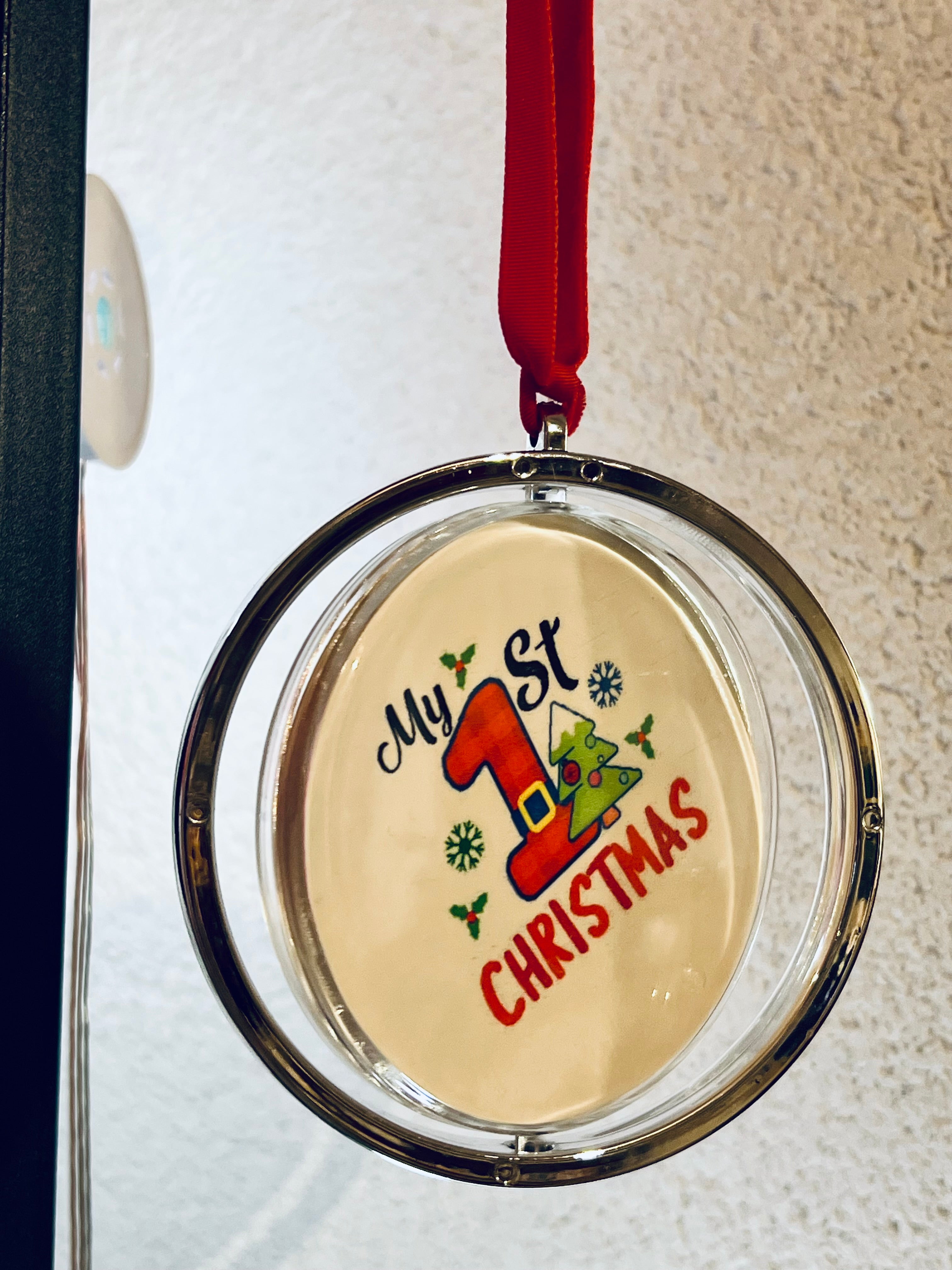 Boule de Noël Acrylique tournante