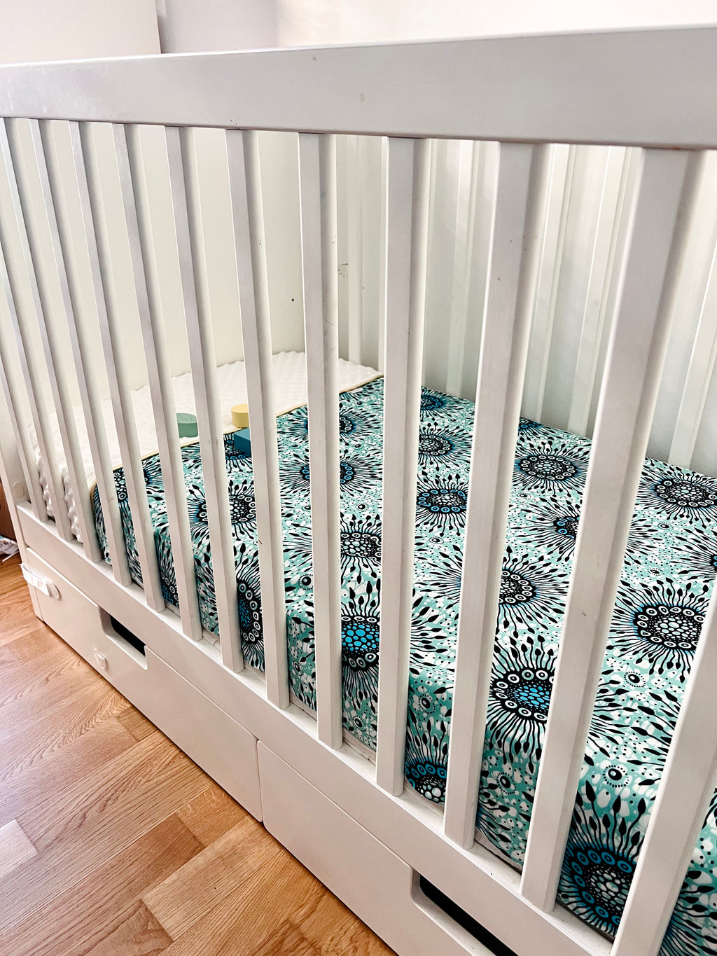 Minky-Decke, Türkis