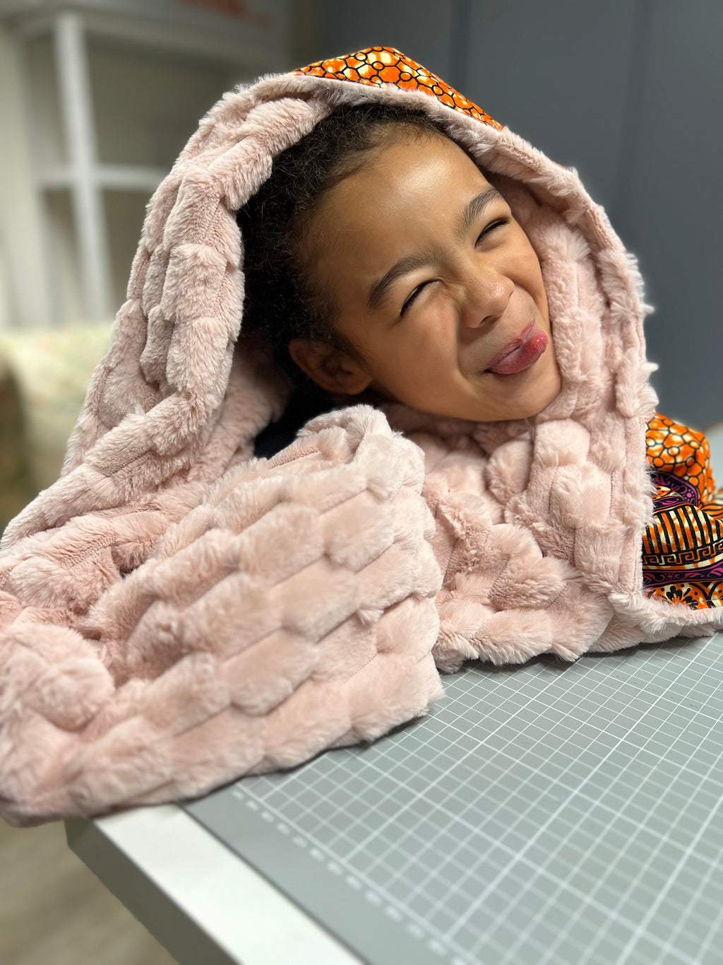 Karierte Decke • Stoff Ihrer Wahl