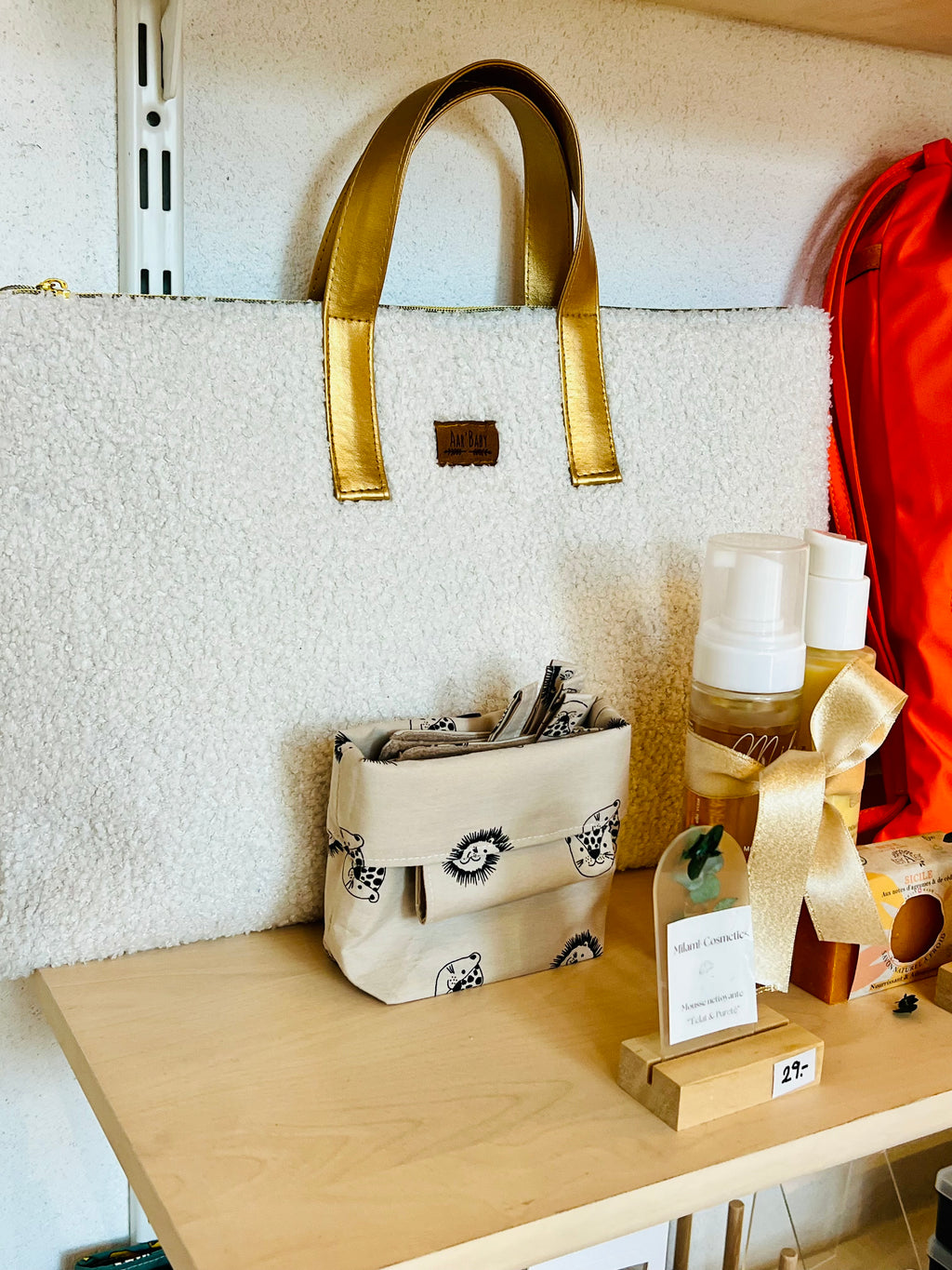 7 Lingettes démaquillante dans pochon