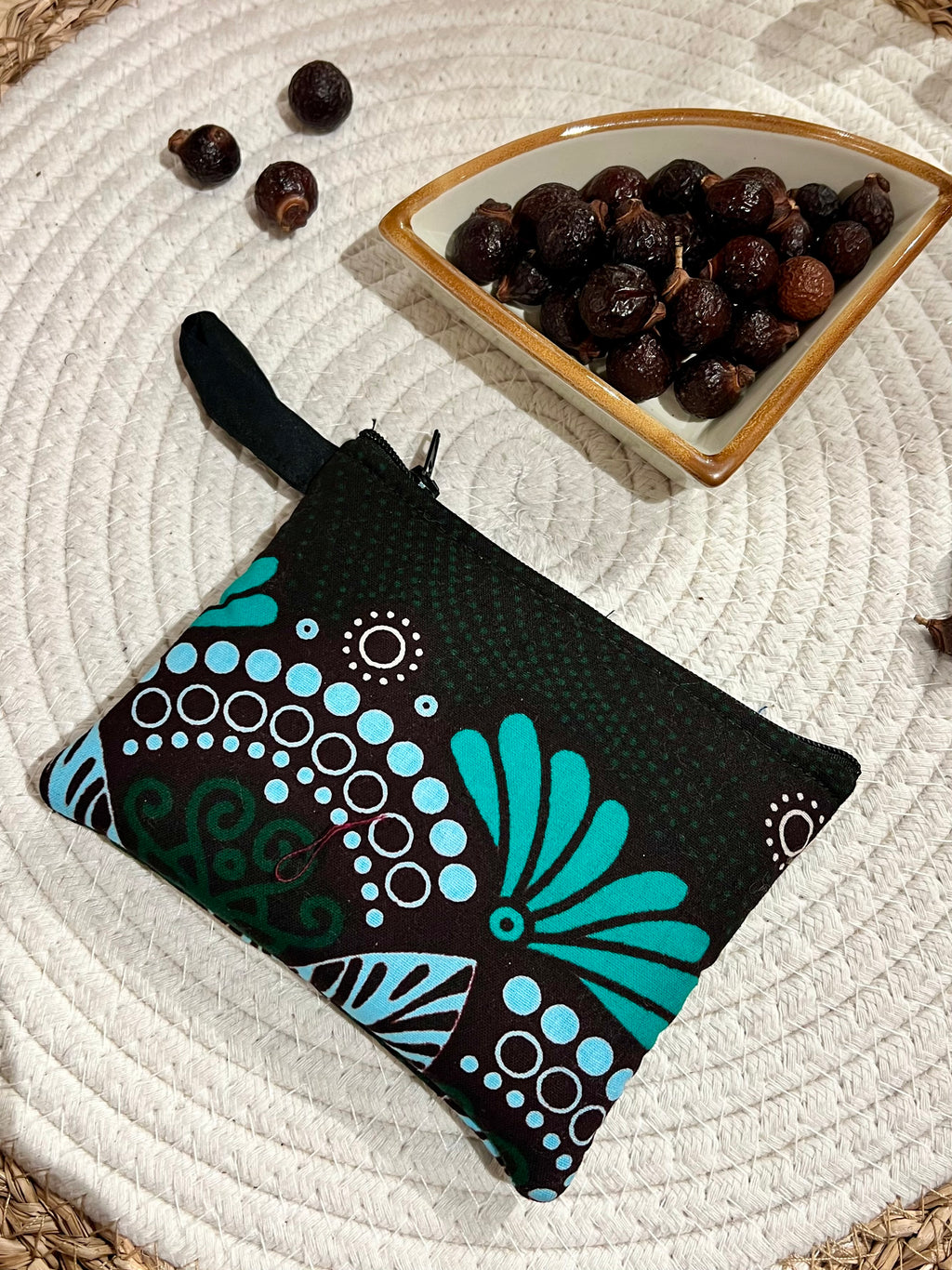 Pochette porte-monnaie avec zip