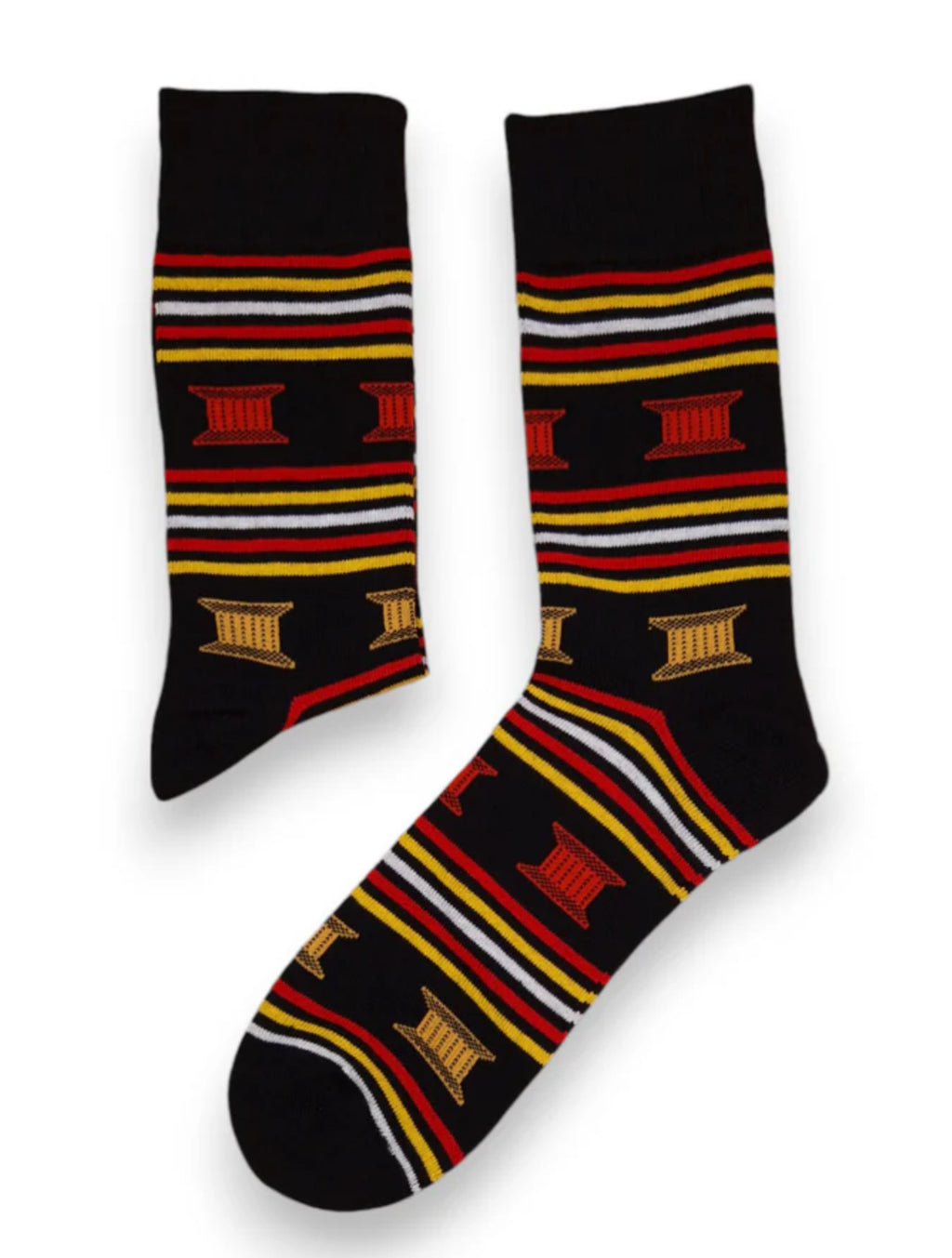Chaussettes motifs africains 🧦 unisexe