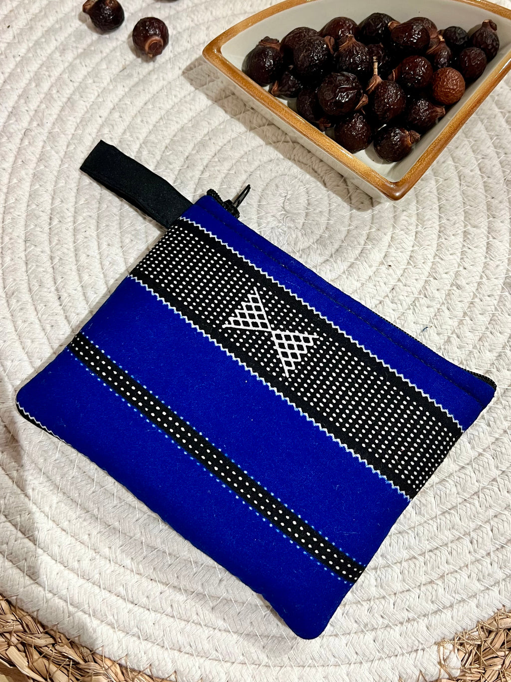 Pochette porte-monnaie avec zip