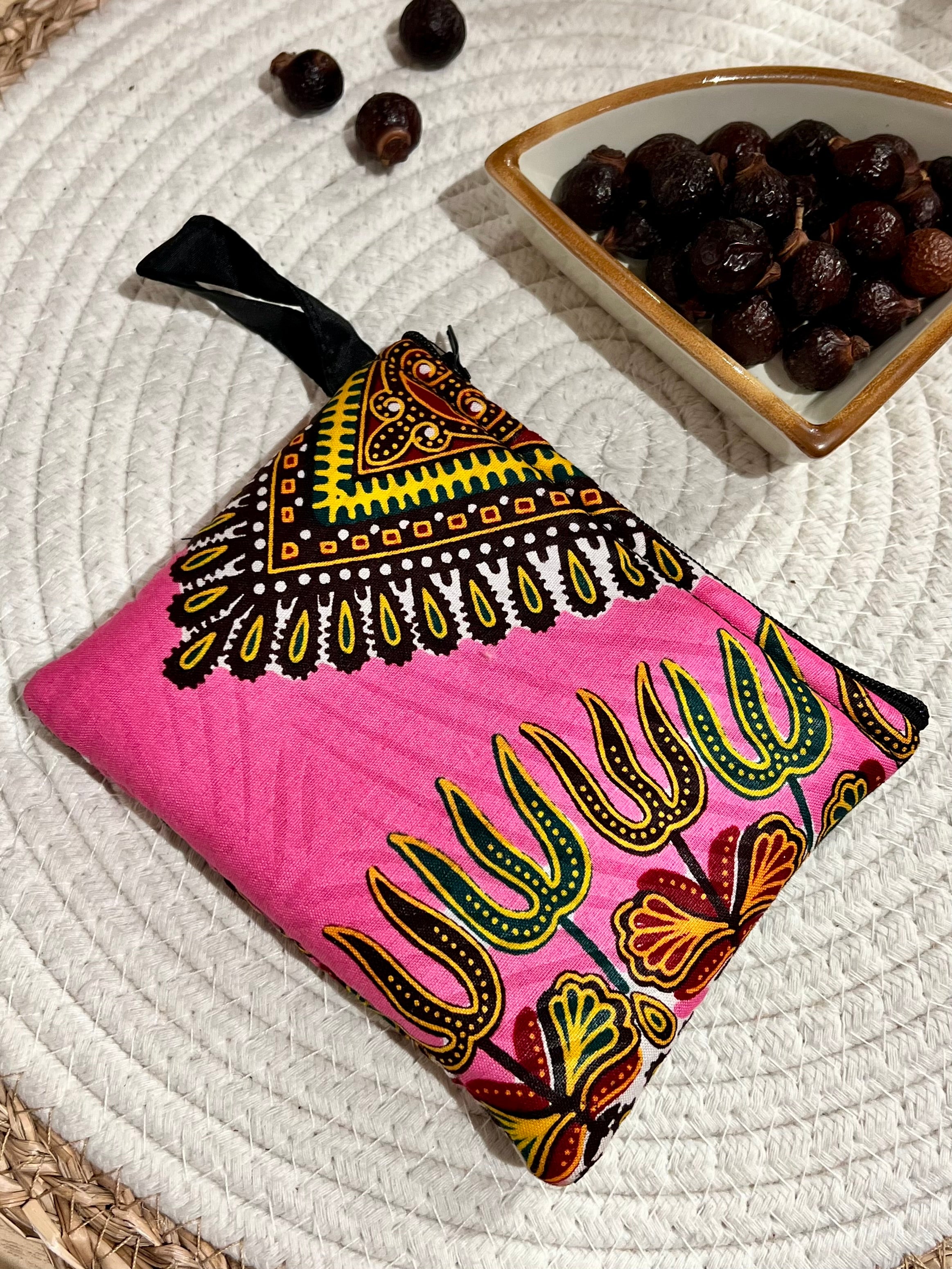 Pochette porte-monnaie avec zip