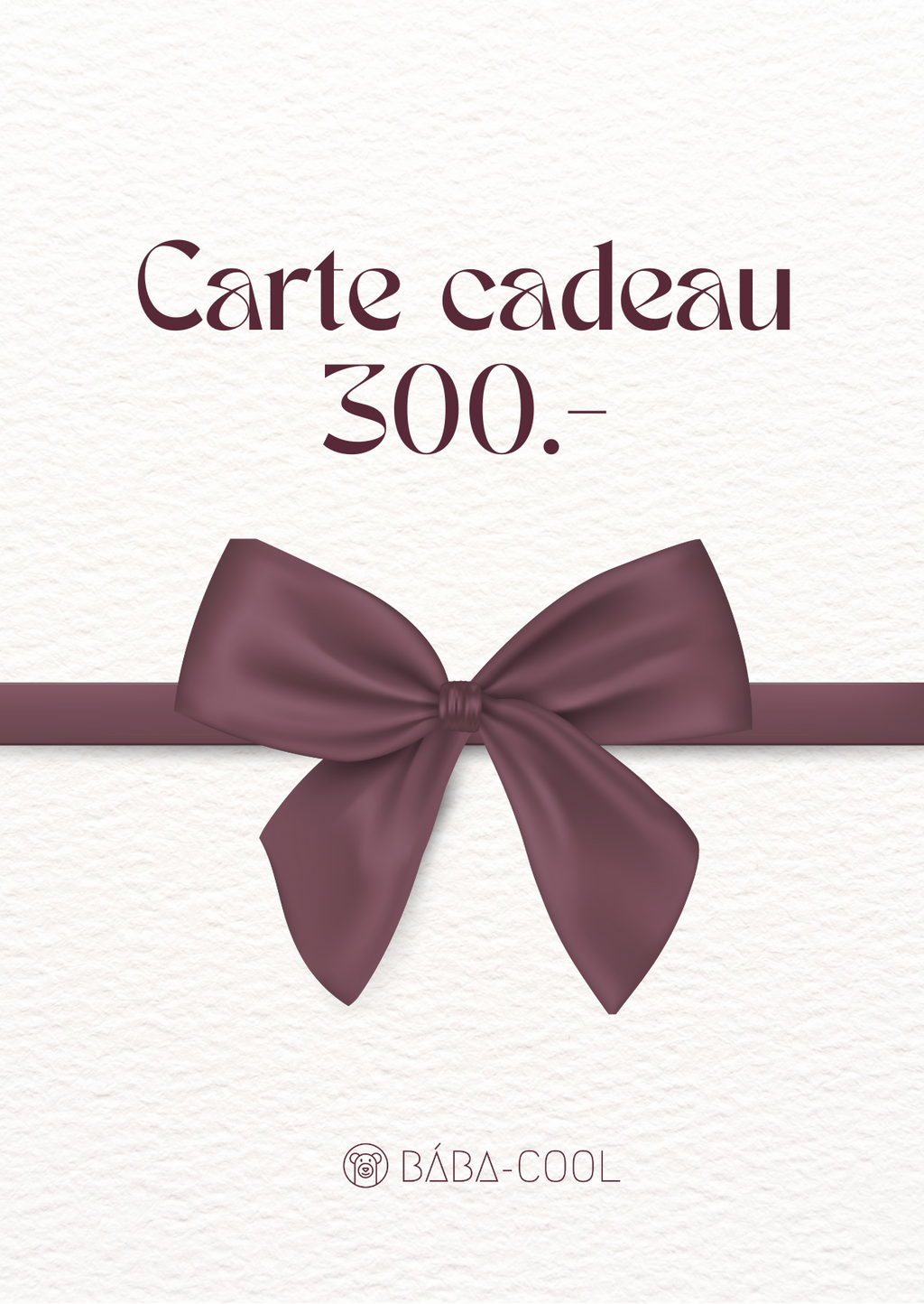 Carte Cadeau