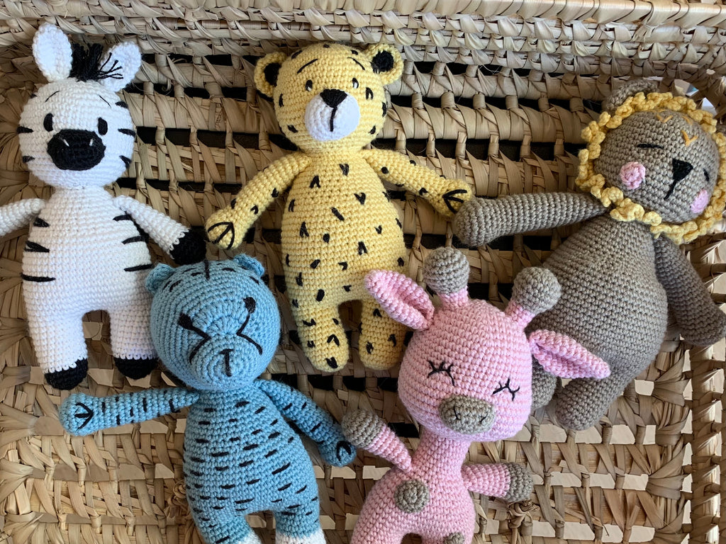 Doudou crochet animaux