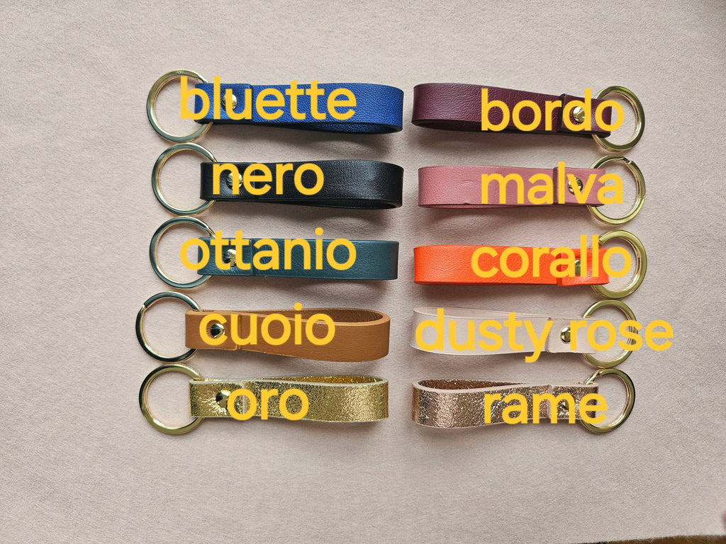 Royal marais - Porte-clé cuir tonton/tata