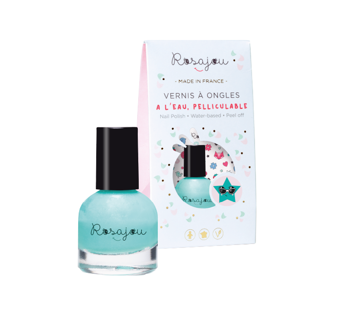Vernis vegan enfant à l'eau et pelliculable « Lagon »