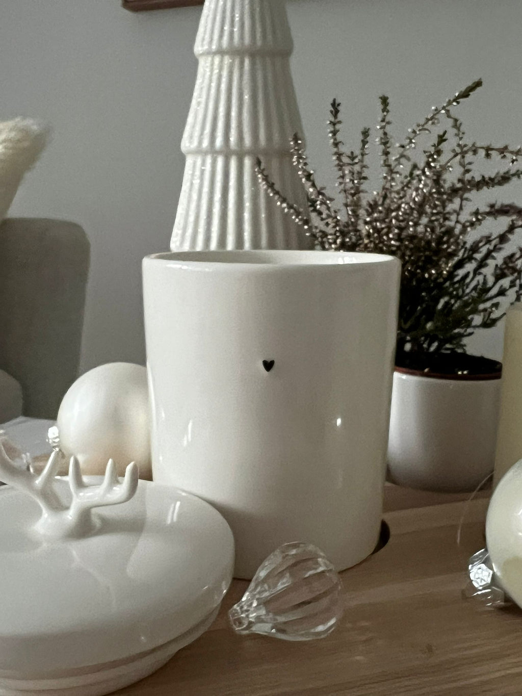 Bougie cerfs - Collection Noël 🎄