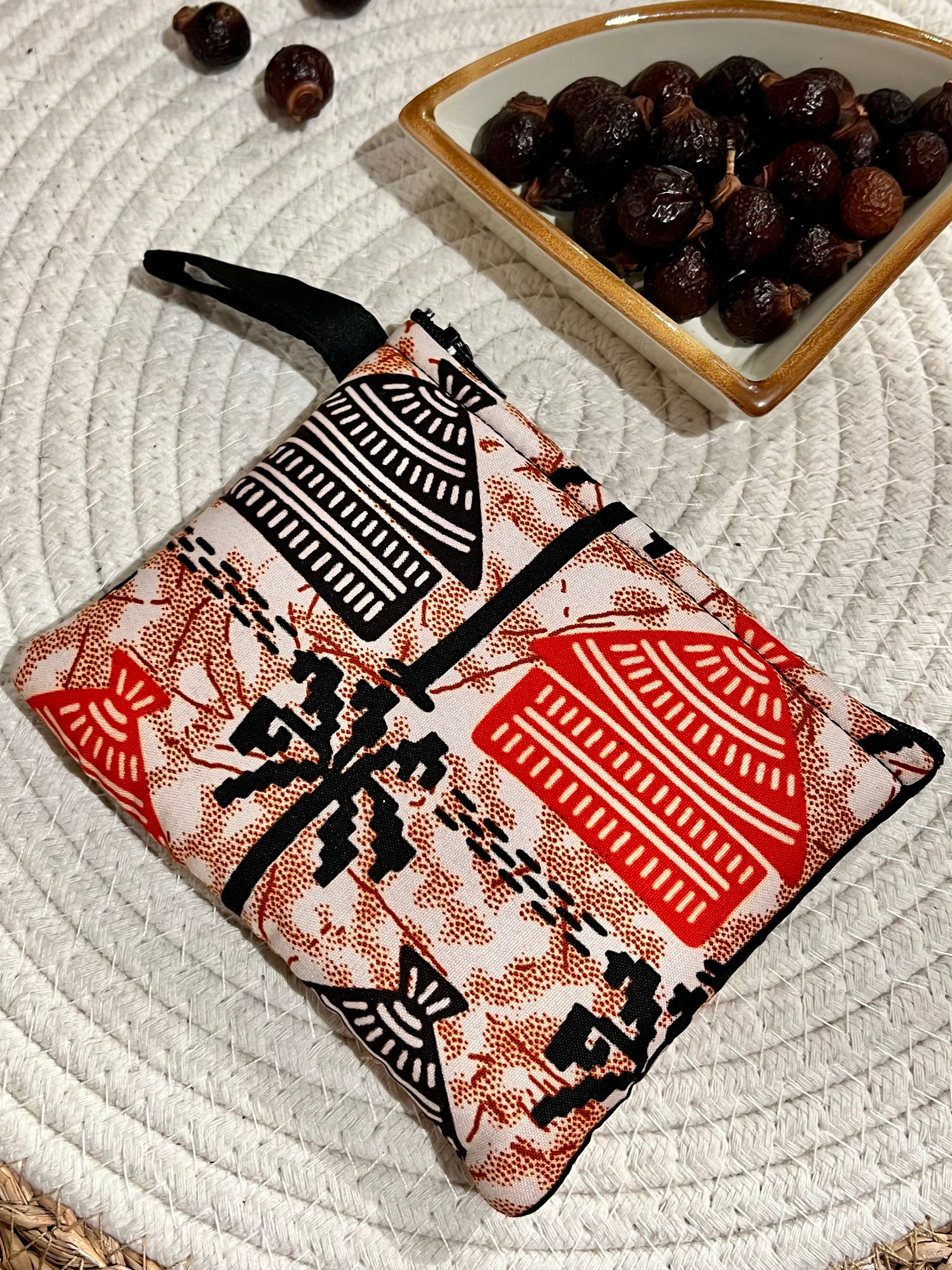 Pochette porte-monnaie avec zip