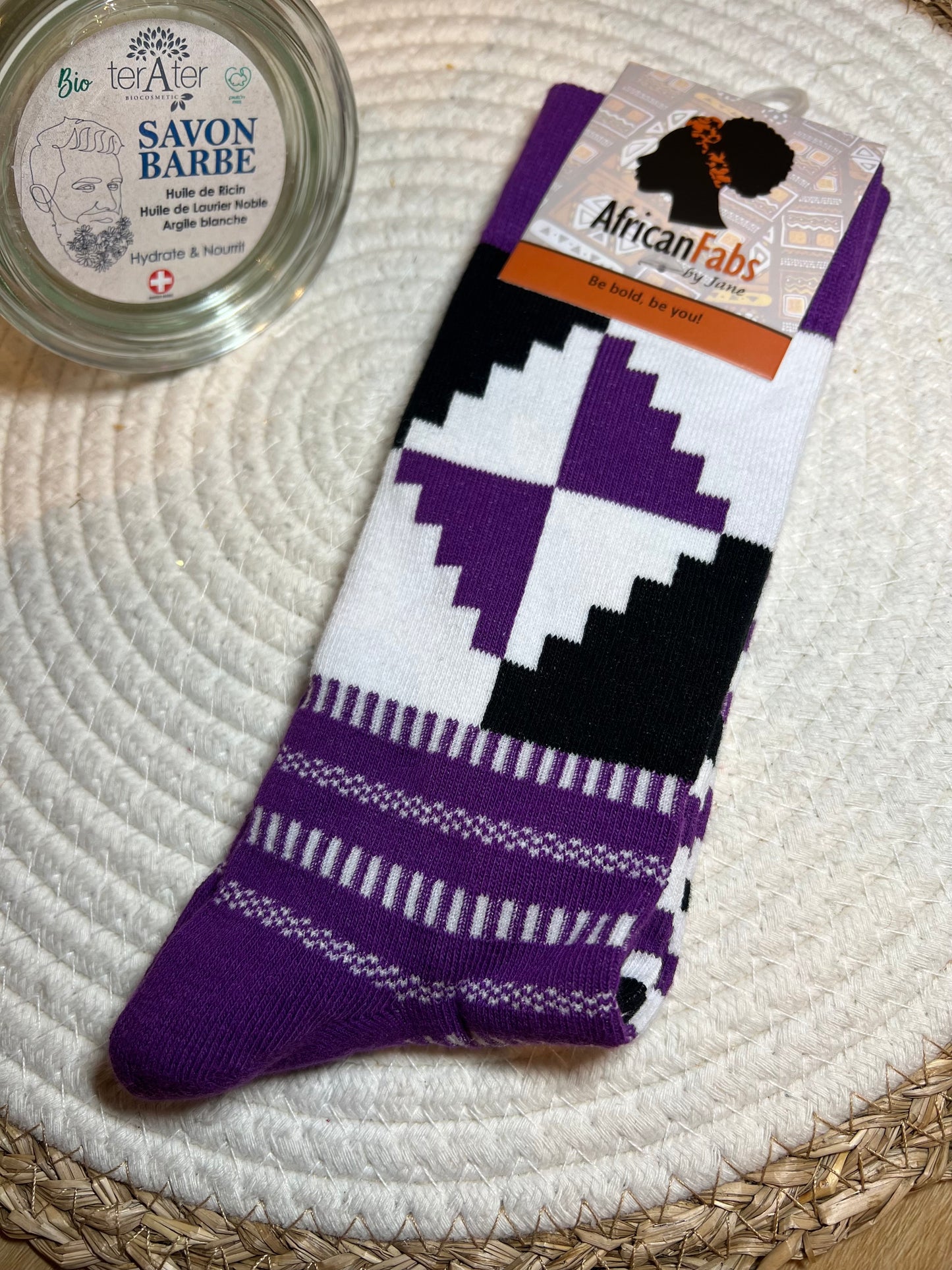 Chaussettes Motifs 🧦 Africains Unisexe