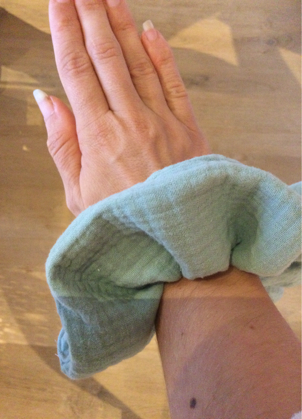 Chouchou BIG double gaze de coton