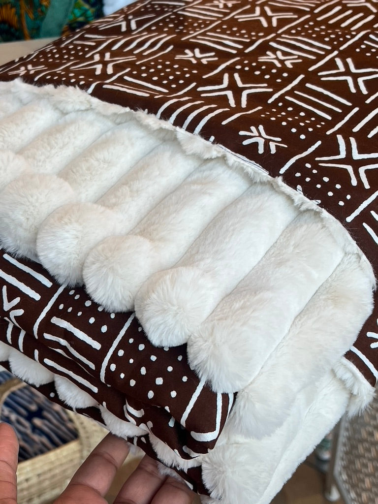 Karierte Decke • Stoff Ihrer Wahl