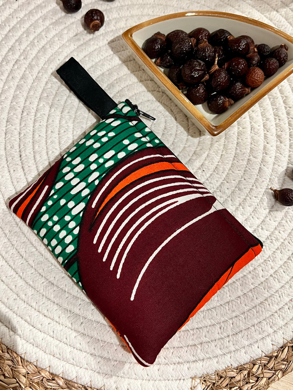 Pochette porte-monnaie avec zip