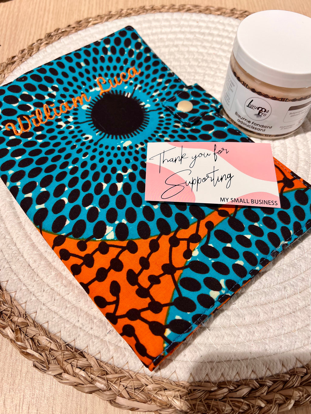 Protège carnet de santé à motifs