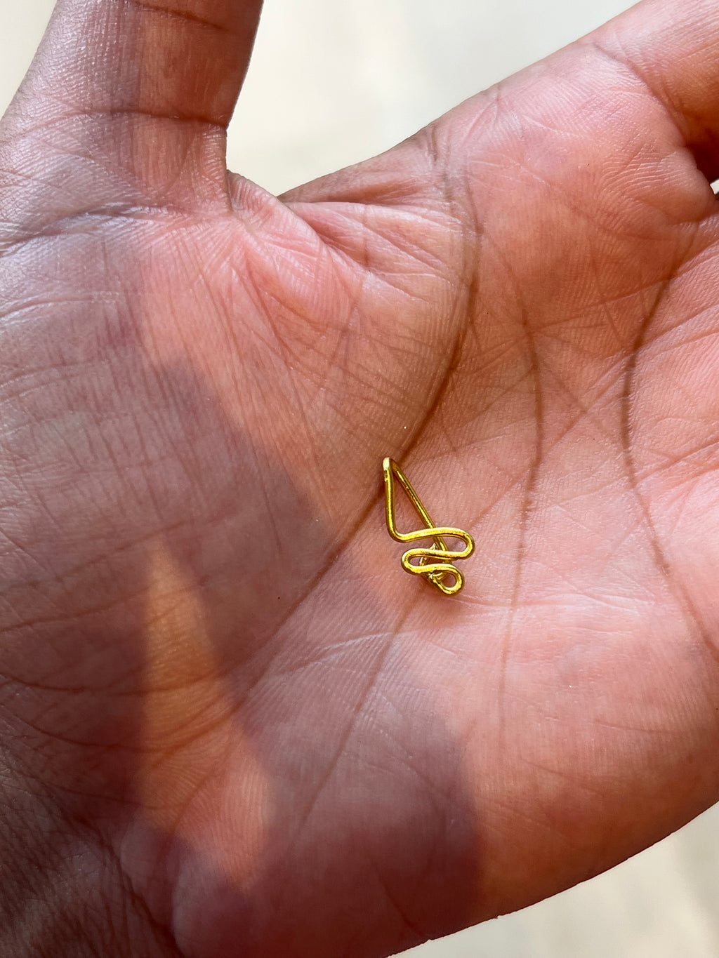 « Faux » Piercing nez