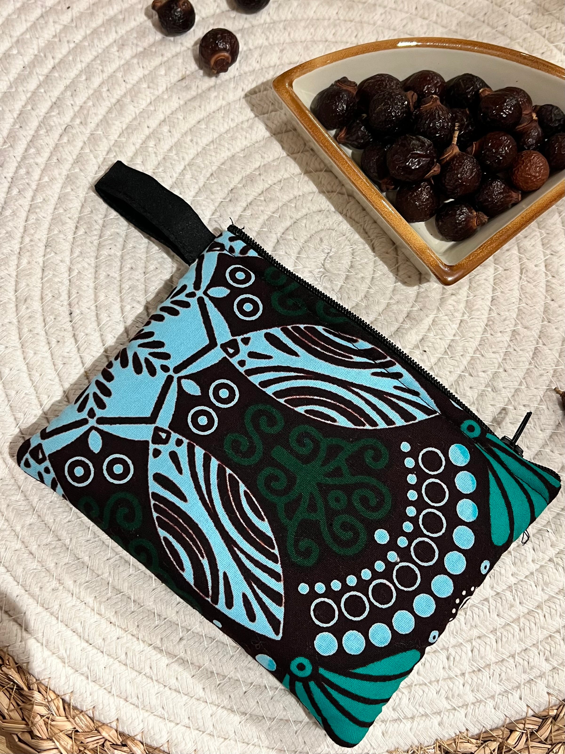 Pochette porte-monnaie avec zip