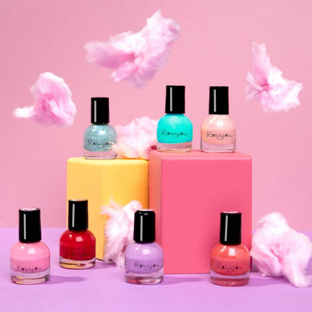 Vernis vegan enfant à l'eau et pelliculable « Lagon »