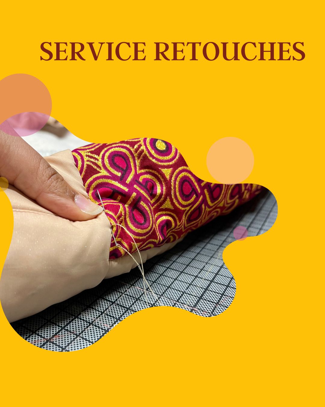 Retouches : ourlet pantalons / jupes