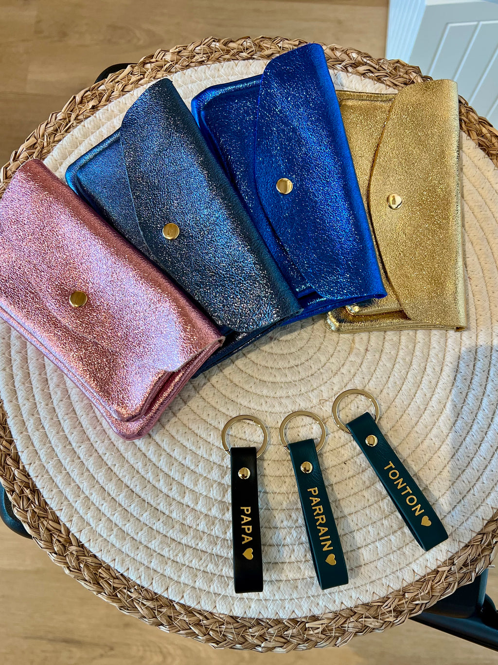 Royal marais - Porte monnaie cuir double poches