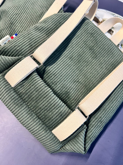 Sac à dos en velour côtelé 🍀