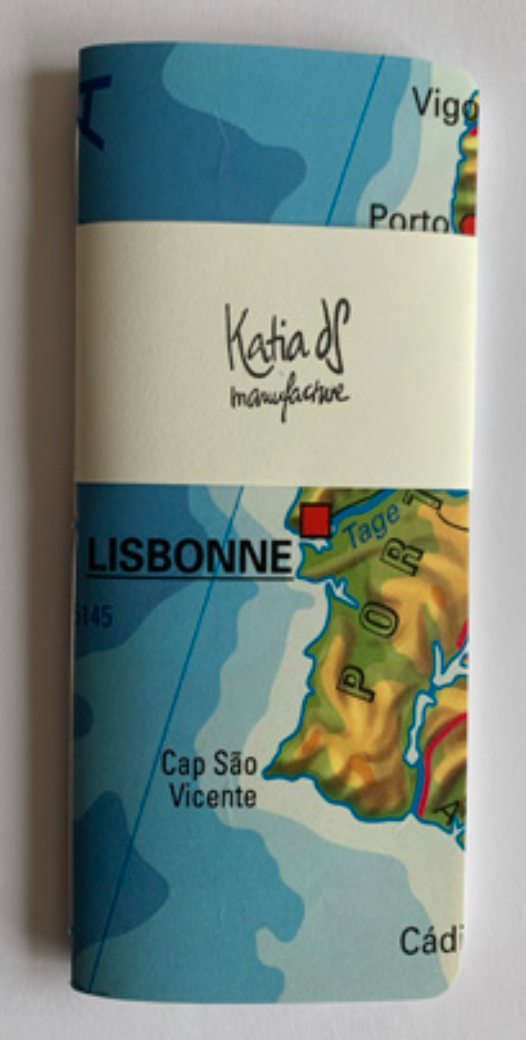 Cahier carte géo 15x7 cm vierge