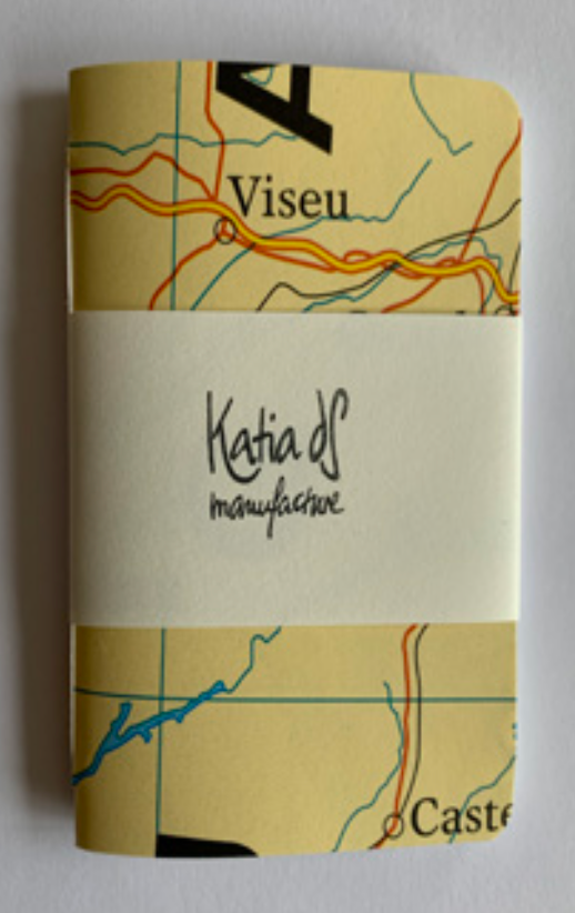 Cahier carte géo 10x7 cm vierge