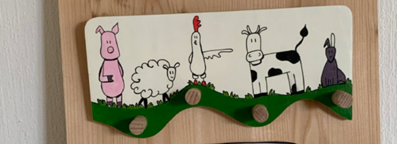 Patère animaux ferme