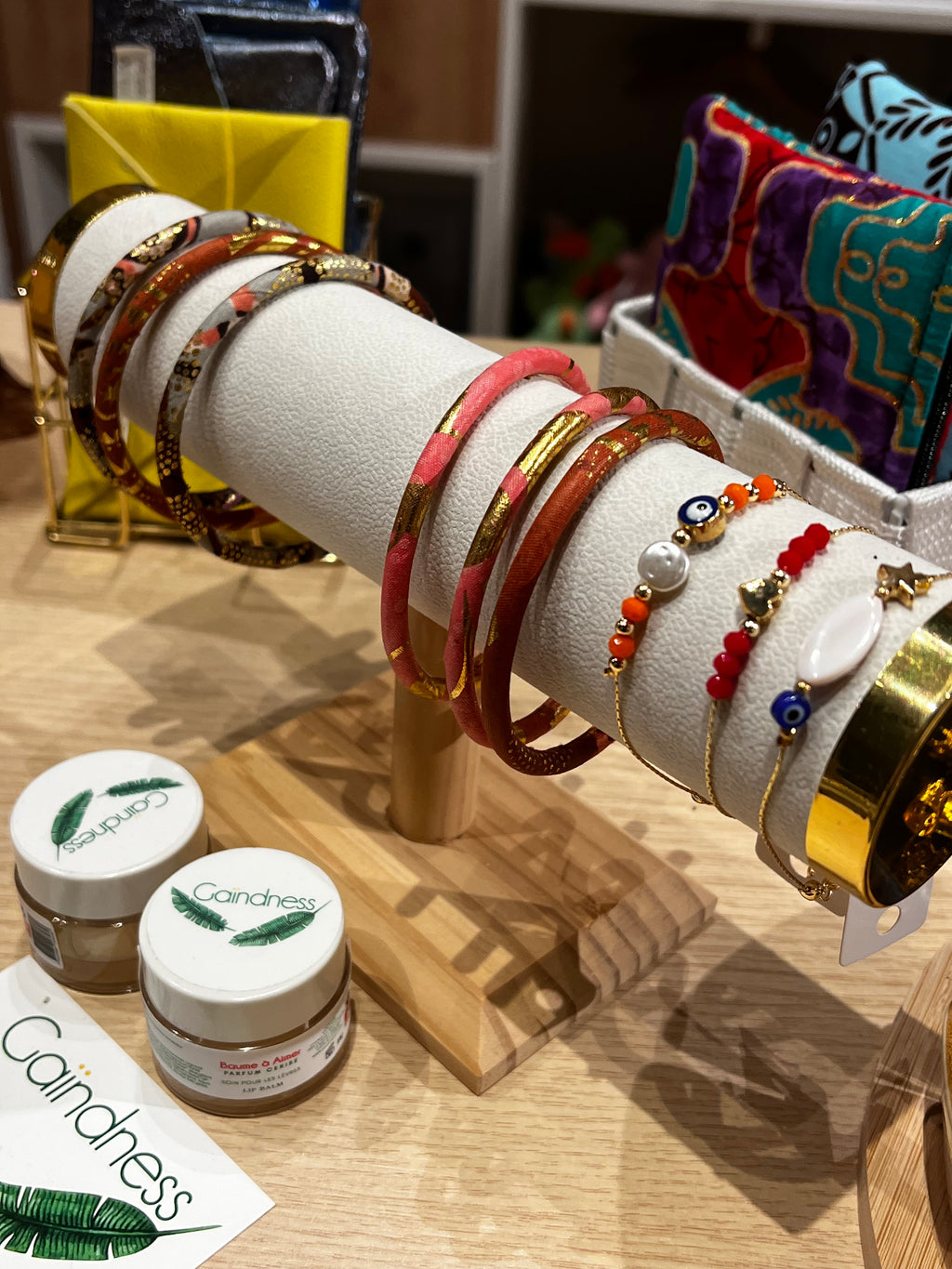 Bracelet femme en bois