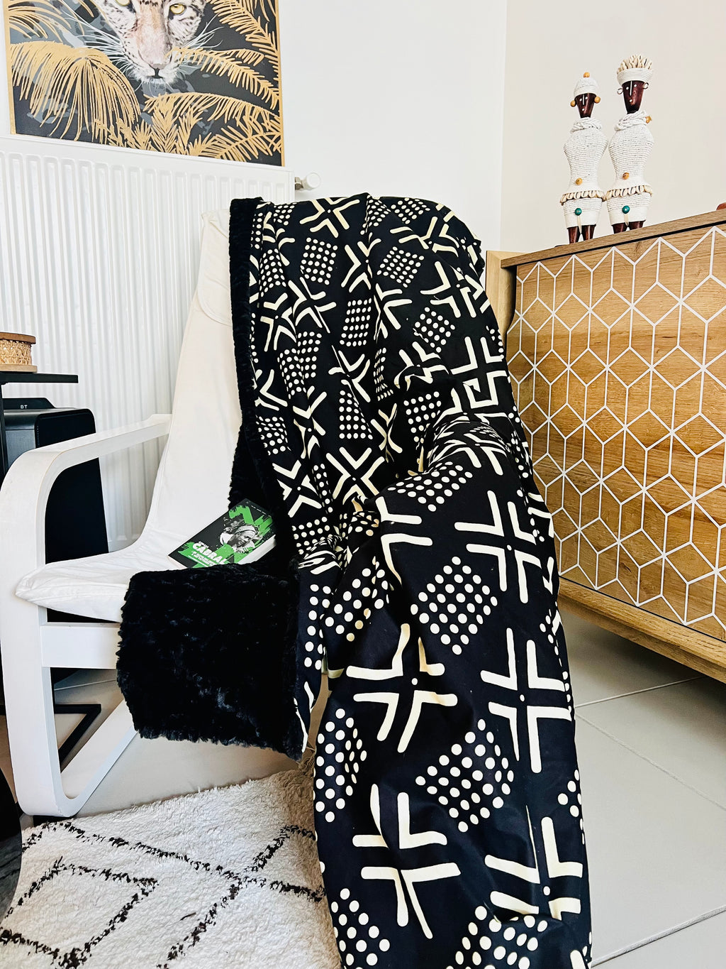 Karierte Decke • Stoff Ihrer Wahl