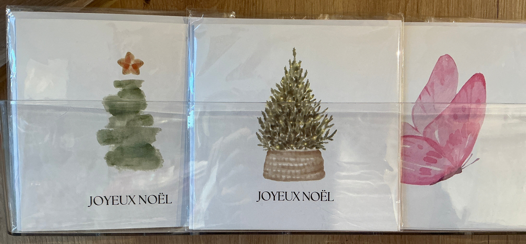 Carte de voeux différents modèles