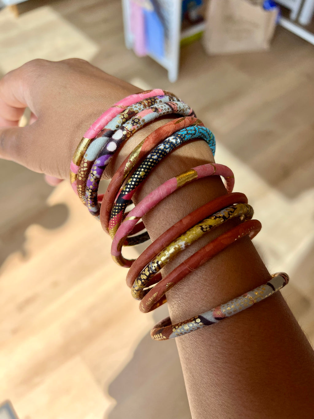 Bracelet femme en bois