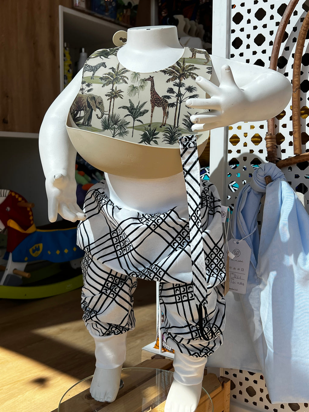 Sarouel unisexe en coton