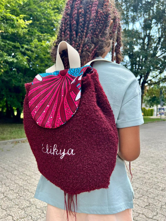 Offre limitée : Sac à dos bouclette pour enfants, personnalisable avec broderie pour seulement 10.- au lieu de 20.- !