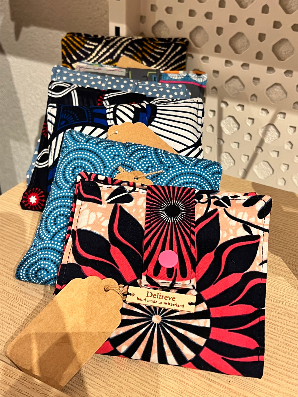 4 Lingettes démaquillante dans porte-feuille