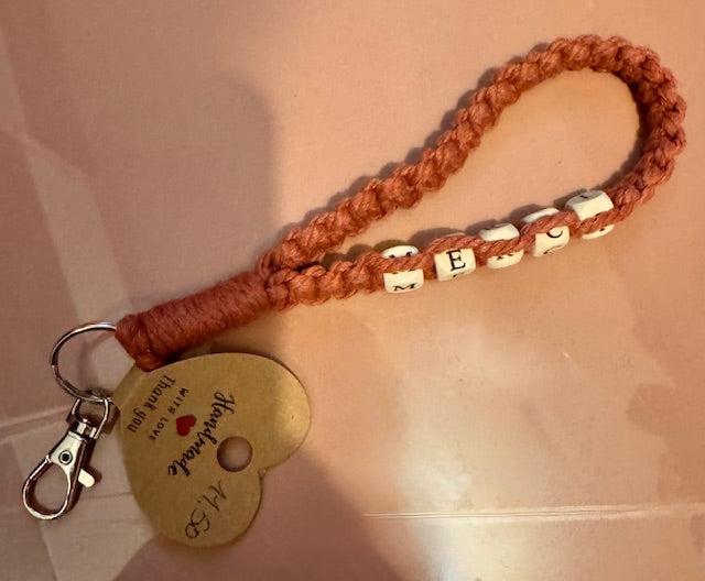 Porte clé boucle personnalisable