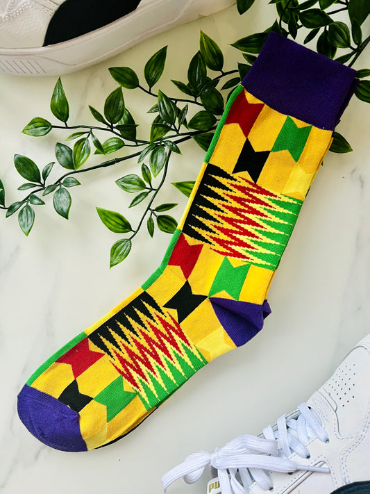 Afrikanische Mustersocken 🧦 Unisex