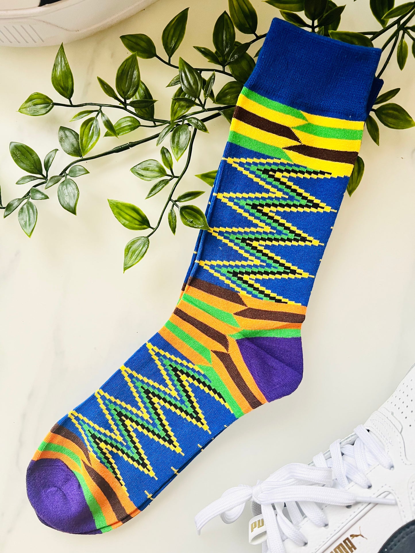 Chaussettes motifs africains 🧦 unisexe