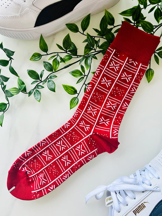 Chaussettes motifs africains 🧦 unisexe